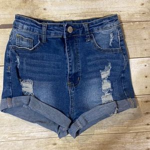 Stretchy Jean shorts